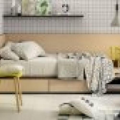 Ambiente Decoración con melamina Hygge Pine de la Gama Duo de Finsa Berzal Bricomaderas Valladolid