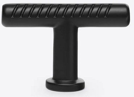 Pomo modelo Hazel referencia 853 acabado Negro Mate