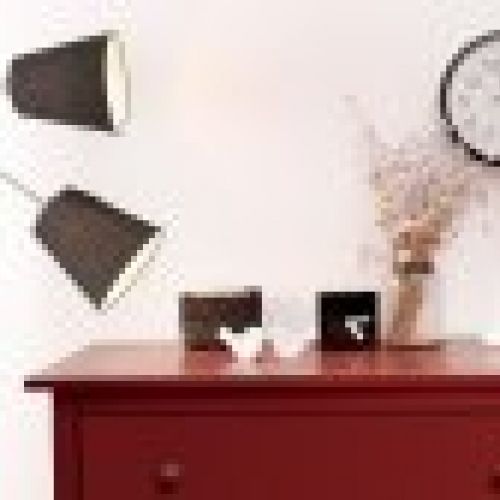 Decoración con melamina Rojo de Finsa Berzal Bricomaderas Valladolid