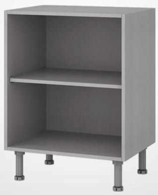 Mueble de Cocina en KIT en Gris Aluminio de Alvic de Berzal Bricomaderas en Valladolid