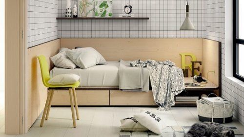 Ambiente Decoración con melamina Hygge Pine de la Gama Duo de Finsa Berzal Bricomaderas Valladolid