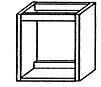 Dibujo Mueble de Cocina Bajo Fregadero de Berzal Bricomaderas en Valladolid