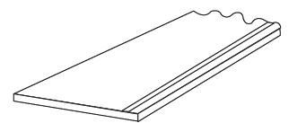 Esquema de un Costado para Muebles de Cocina Especiales de Berzal Bricomaderas en Valladolid