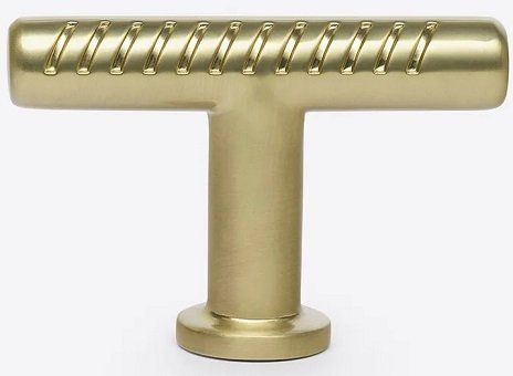 Pomo modelo Hazel referencia 853 acabado Oro Satinado