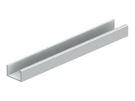 PERFIL REMATE \"U\" HORIZONTAL