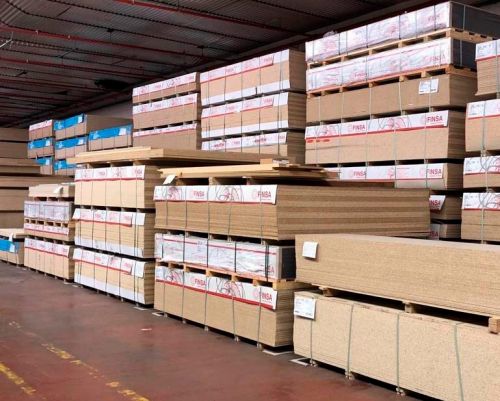 Imagen de palets con tableros